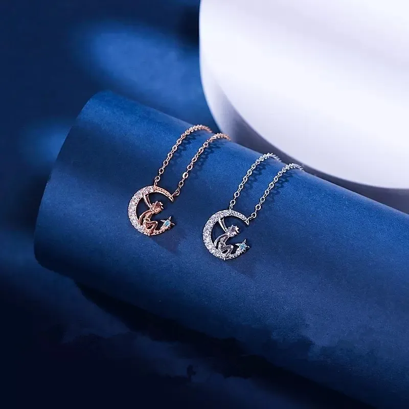 Golden Kite S925 Silver Necklaces Women's-2