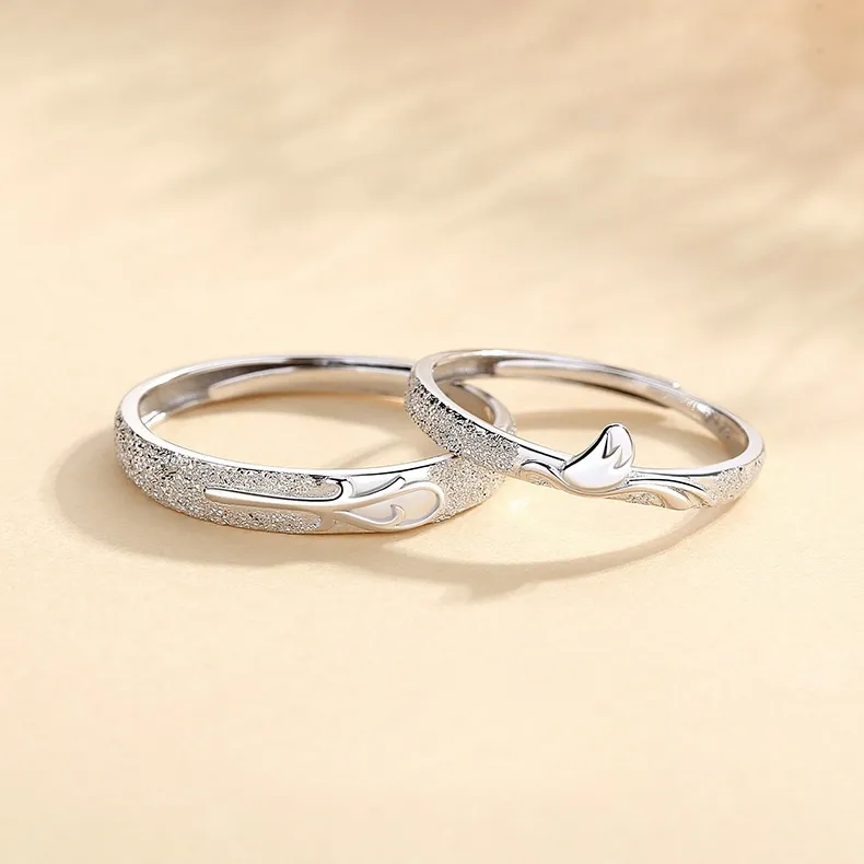 Golden Kite S999 Fine Silver Rings Unisex-4