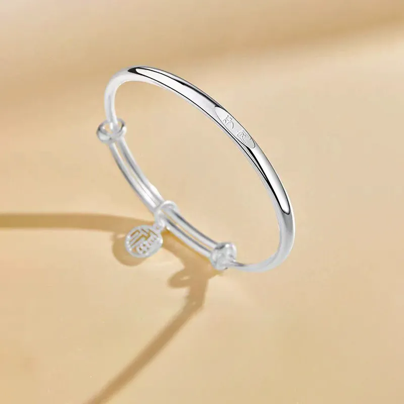 Golden Kite S999 Fine Silver Sterling Silver Bracelets Women's-4