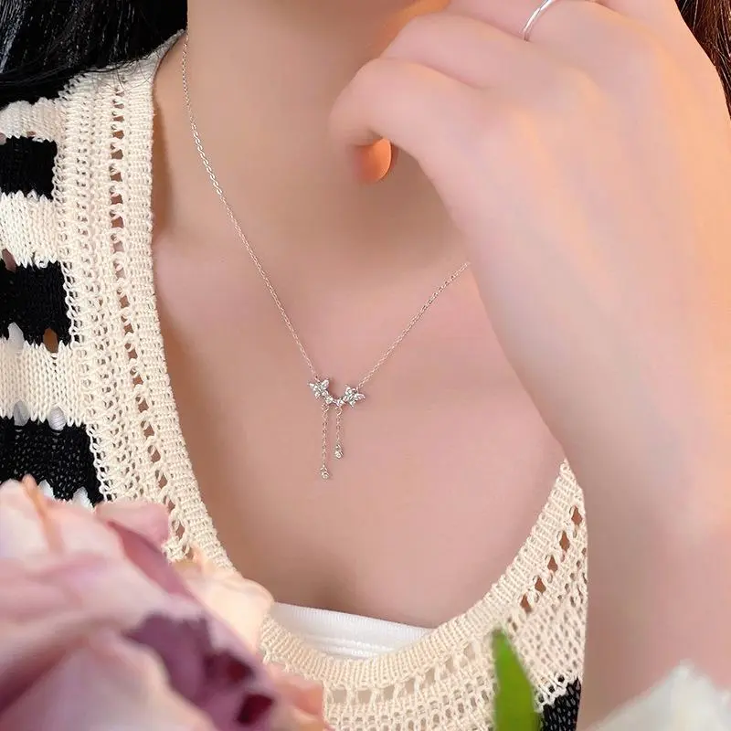 Golden Kite S999 Fine Silver Necklaces Women's-5