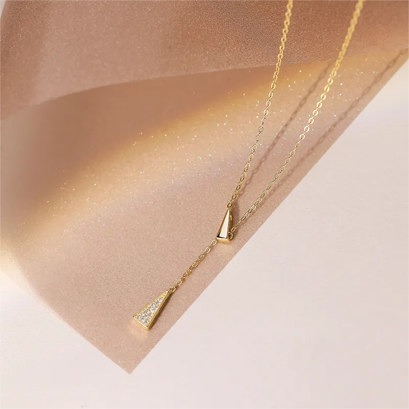 Golden Kite S925 Silver Necklaces Women's-6