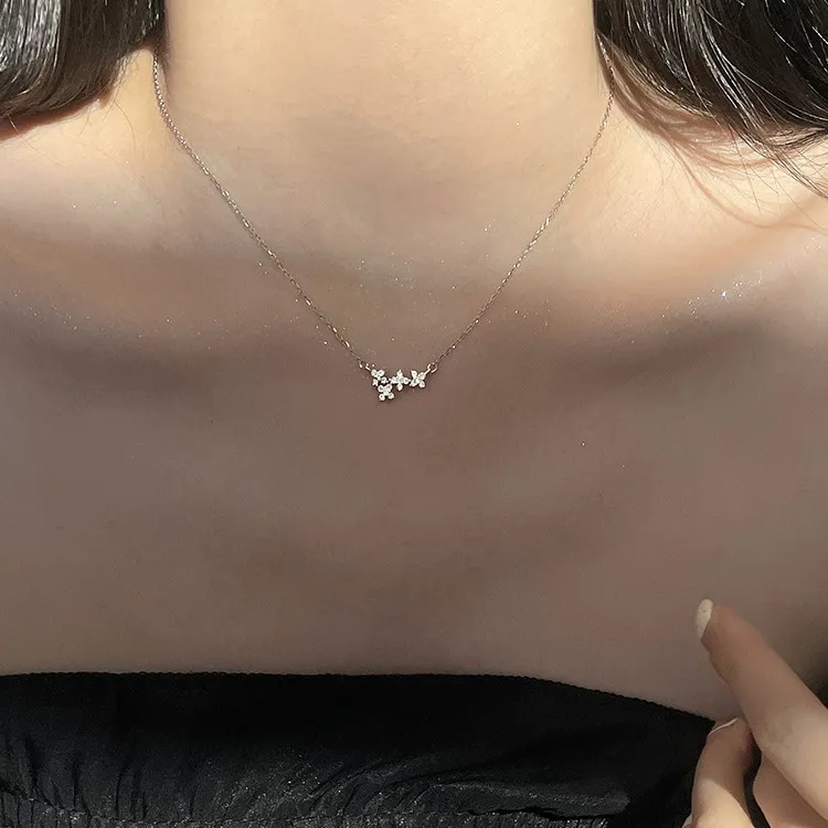 Golden Kite S925 Silver Necklaces Women's-4