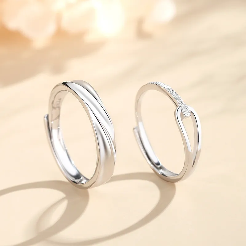 Golden Kite 925 Sterling Silver Rings Unisex-13