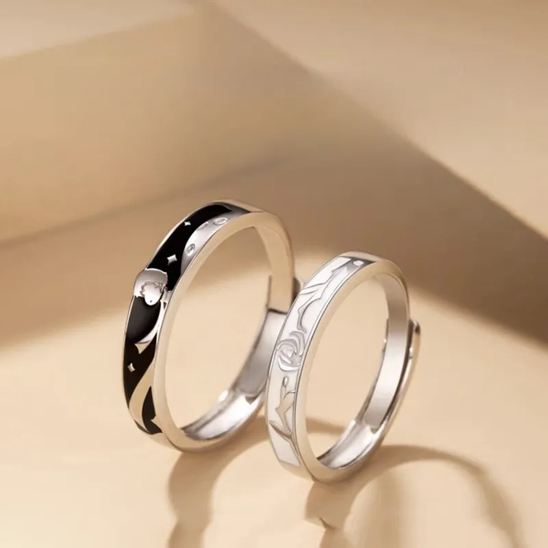 Golden Kite S999 Fine Silver Rings Unisex-4