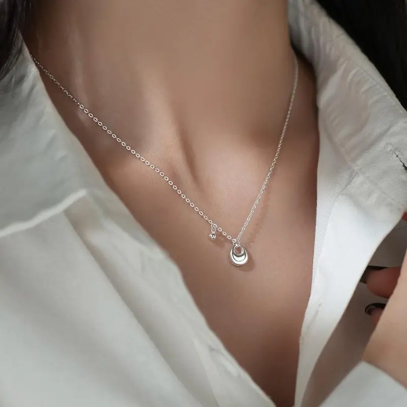 Golden Kite S999 Fine Silver Necklaces Women's-5