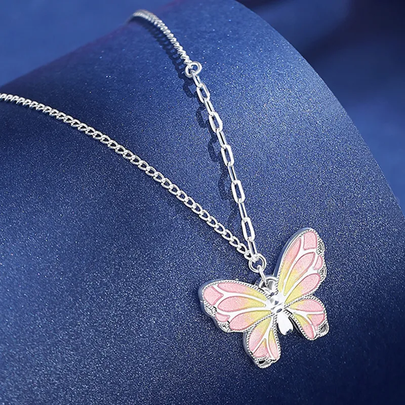 CHAOHONGJI 999 Fine Silver Necklaces Women's-1