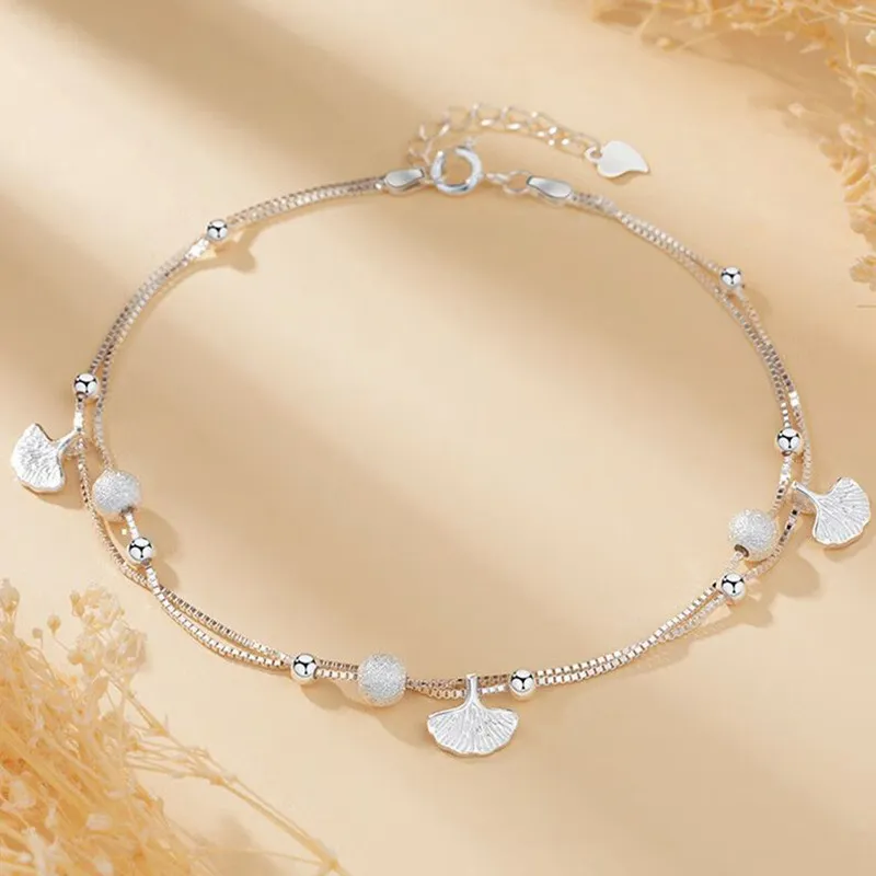 CHAOHONGJI S925 Silver Bracelets Women's Good Luck-2