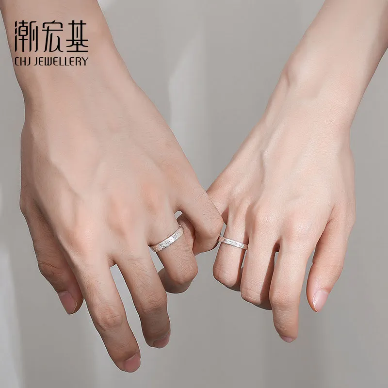 CHAOHONGJI S925 Silver Rings Unisex-4