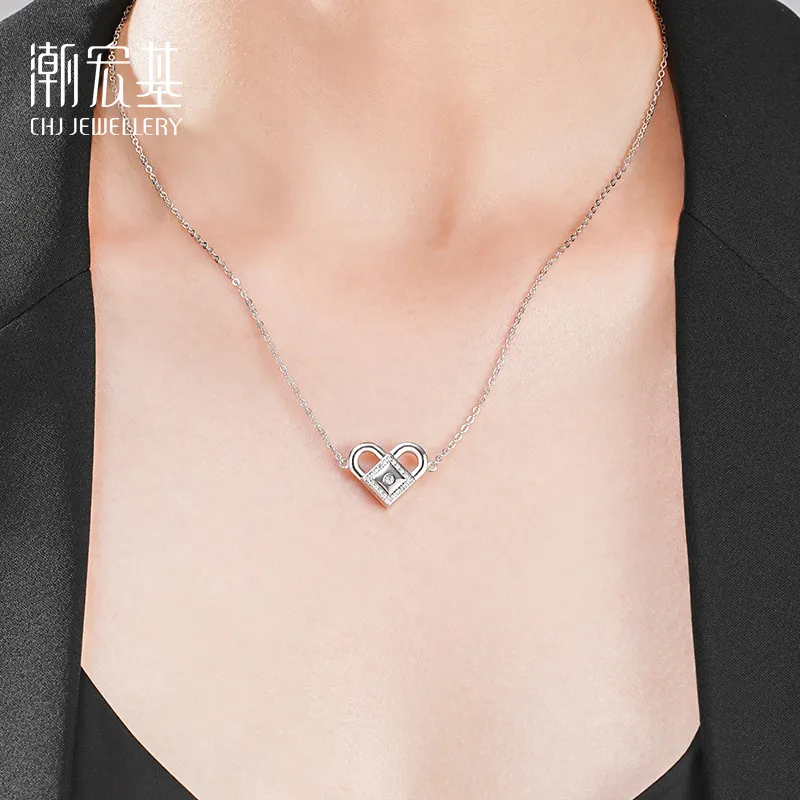 CHAOHONGJI S925 Silver Necklaces Women's-4