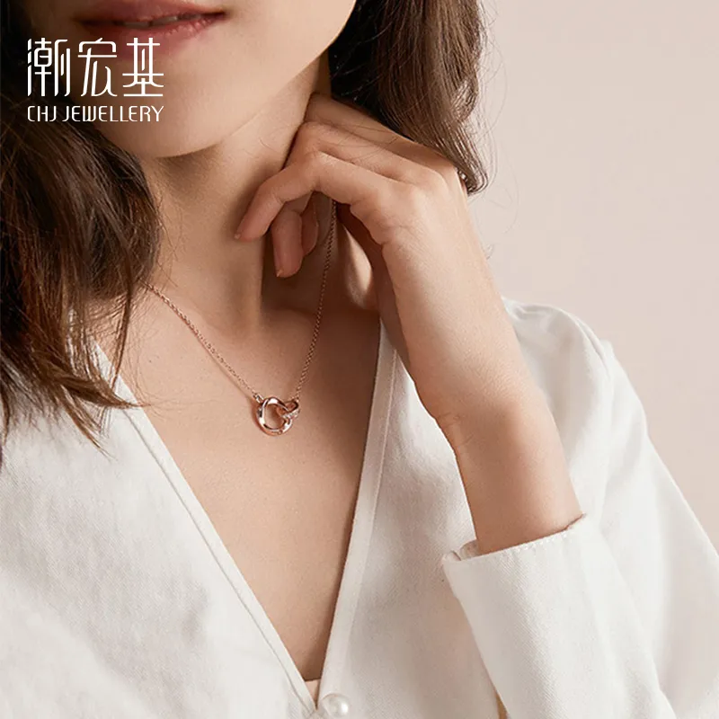 CHAOHONGJI S925 Silver Necklaces Women's-2