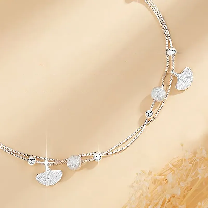 CHAOHONGJI S925 Silver Bracelets Women's Good Luck-3