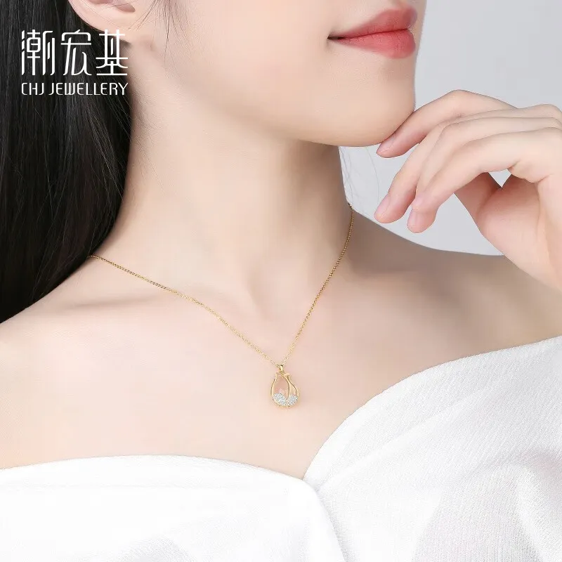 CHAOHONGJI Chalcedony Necklaces Women's-3