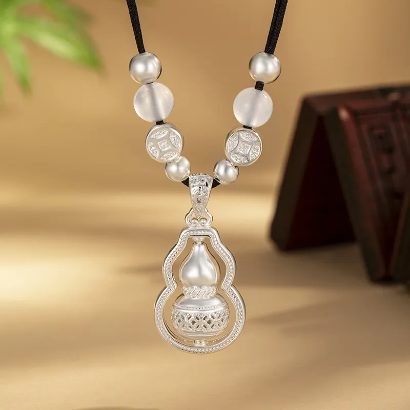 CHAOHONGJI S999 Fine Silver Necklaces Women's-1