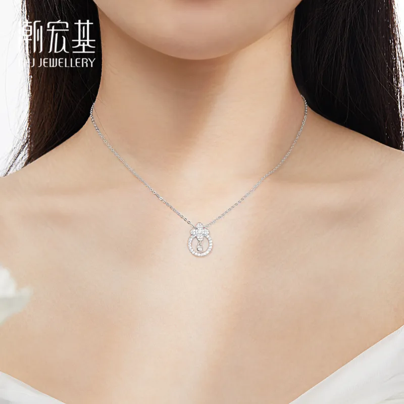 CHAOHONGJI S925 Silver Necklaces Women's-4