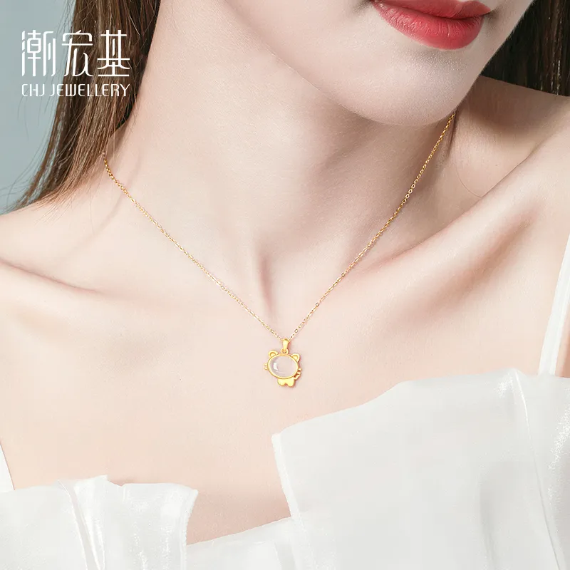 CHAOHONGJI Chalcedony Necklaces Women's-3