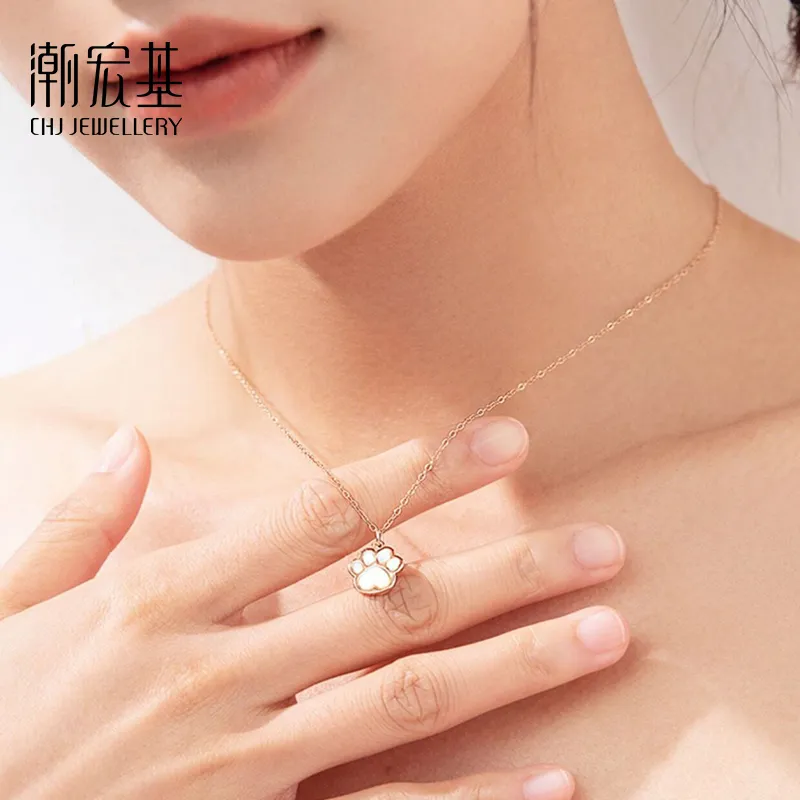 CHAOHONGJI S925 Silver Necklaces Women's-3
