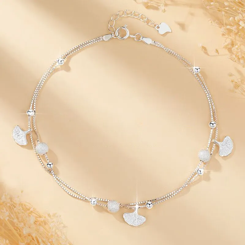 CHAOHONGJI S925 Silver Bracelets Women's Good Luck-4