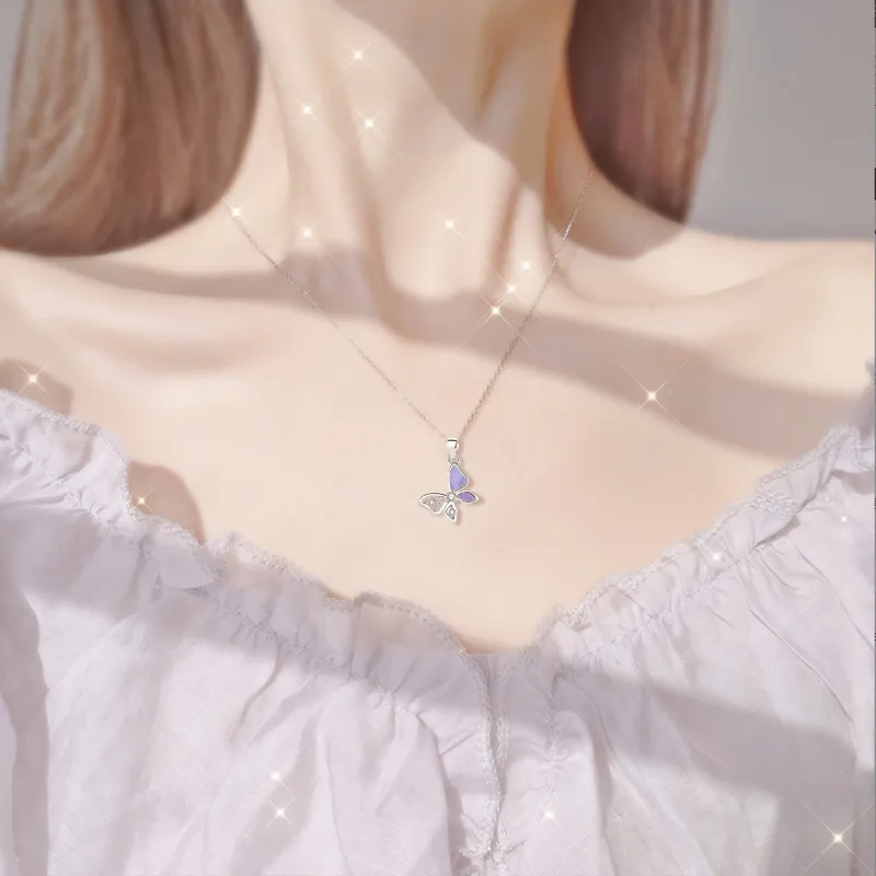 CHAOHONGJI S925 Silver Necklaces Women's-4