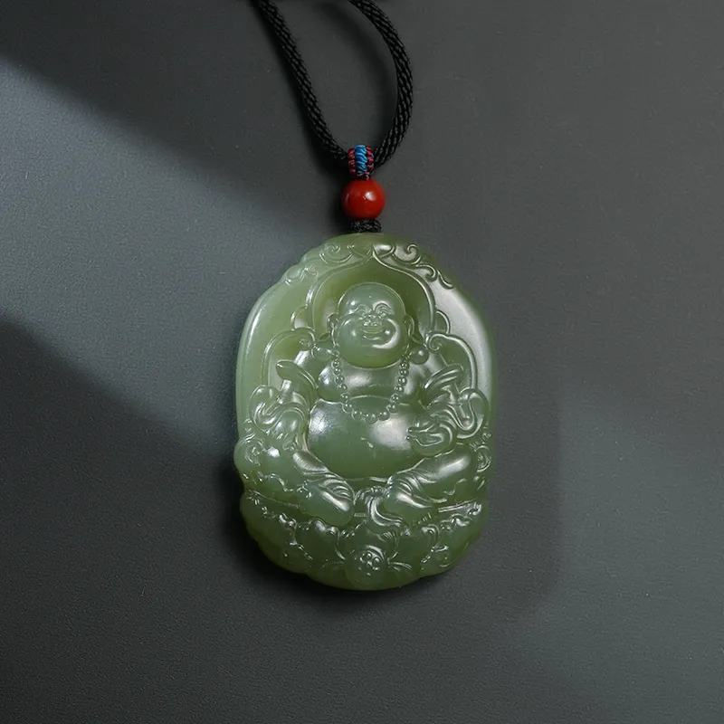 FANHAOGANG JADE Hetian Jade Necklaces White Jade/Pale Greenish White Jade Women's-5