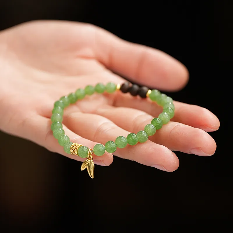 FANHAOGANG JADE Hetian Jade Bracelets Jasper Women's-4
