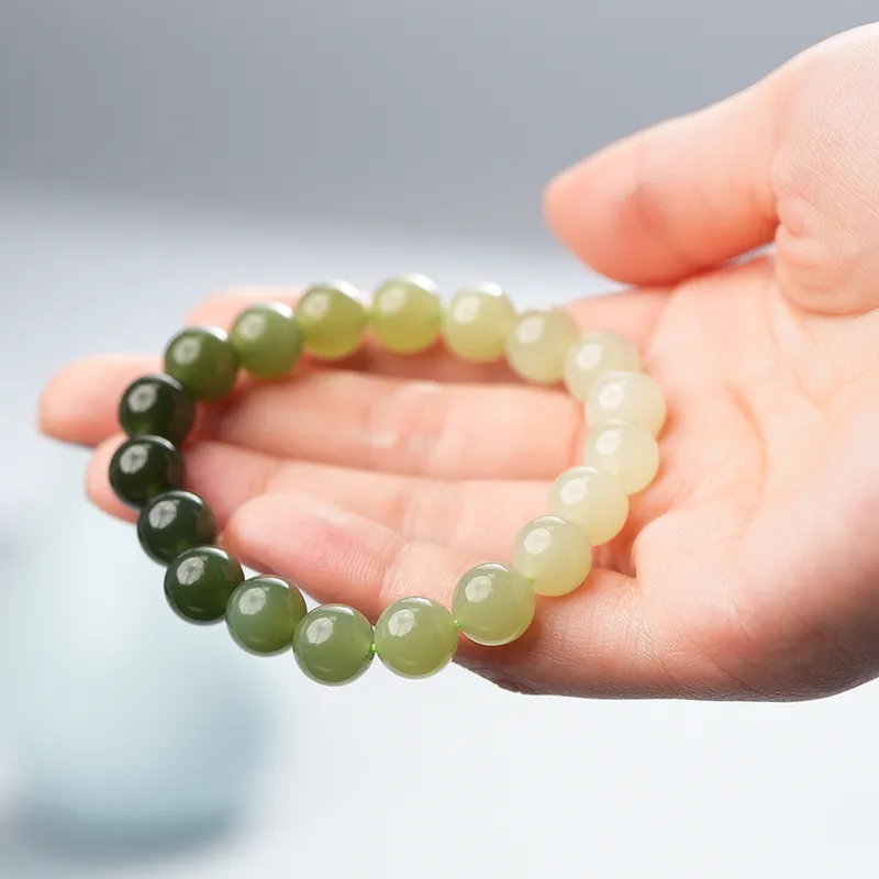 FANHAOGANG JADE Bracelets White Jade/Pale Greenish White Jade Unisex-6