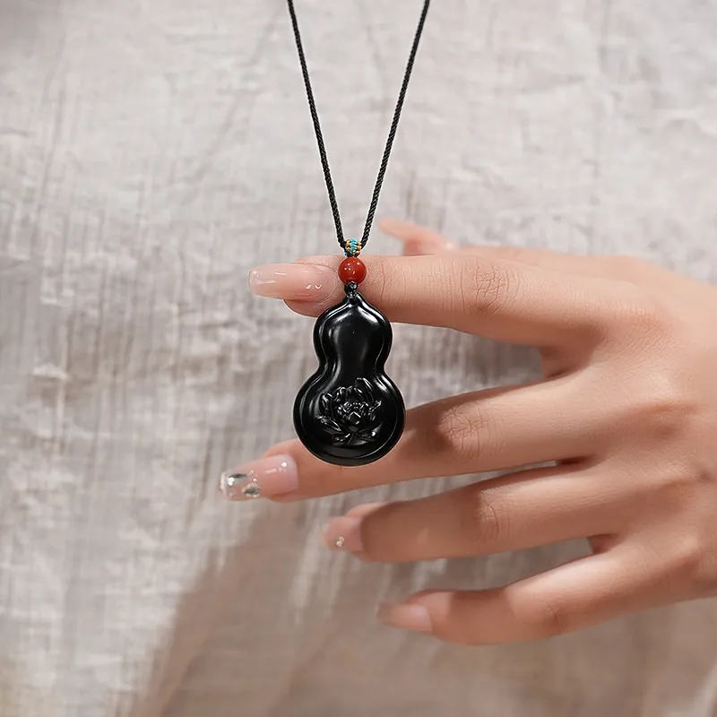 FANHAOGANG JADE Inkstone Necklaces Unisex-5