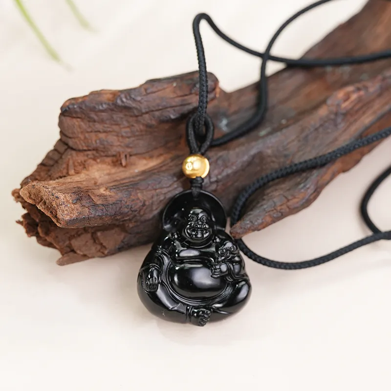 FANHAOGANG JADE Inkstone Necklaces Men's-1