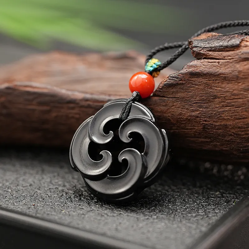 FANHAOGANG JADE Inkstone Necklaces Unisex-1