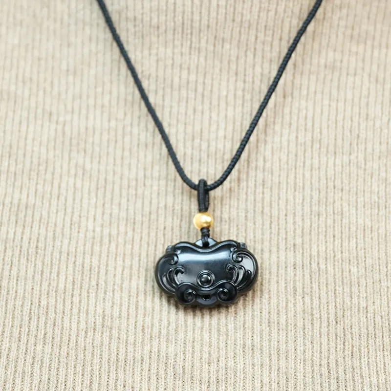 FANHAOGANG JADE Inkstone Necklaces Unisex-6