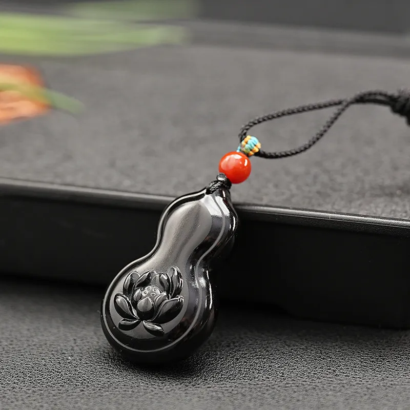 FANHAOGANG JADE Inkstone Necklaces Unisex-1