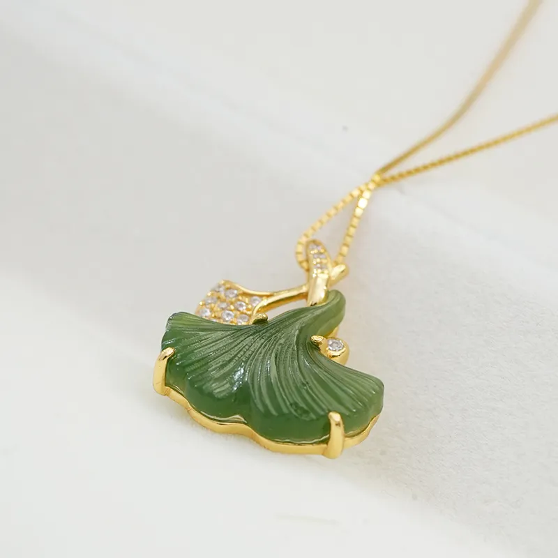 FANHAOGANG JADE Hetian Jade Pendants Jasper Women's-2
