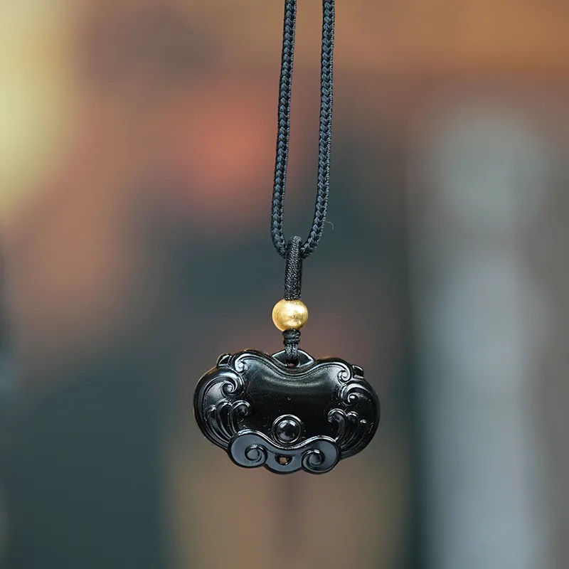 FANHAOGANG JADE Inkstone Necklaces Unisex-2