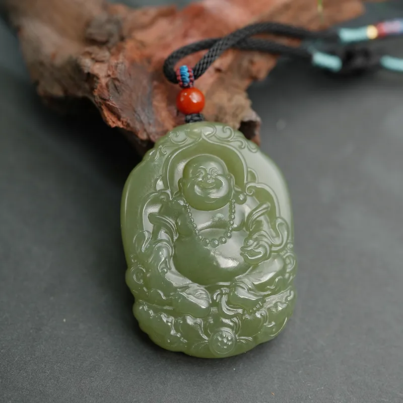 FANHAOGANG JADE Hetian Jade Necklaces White Jade/Pale Greenish White Jade Women's-3