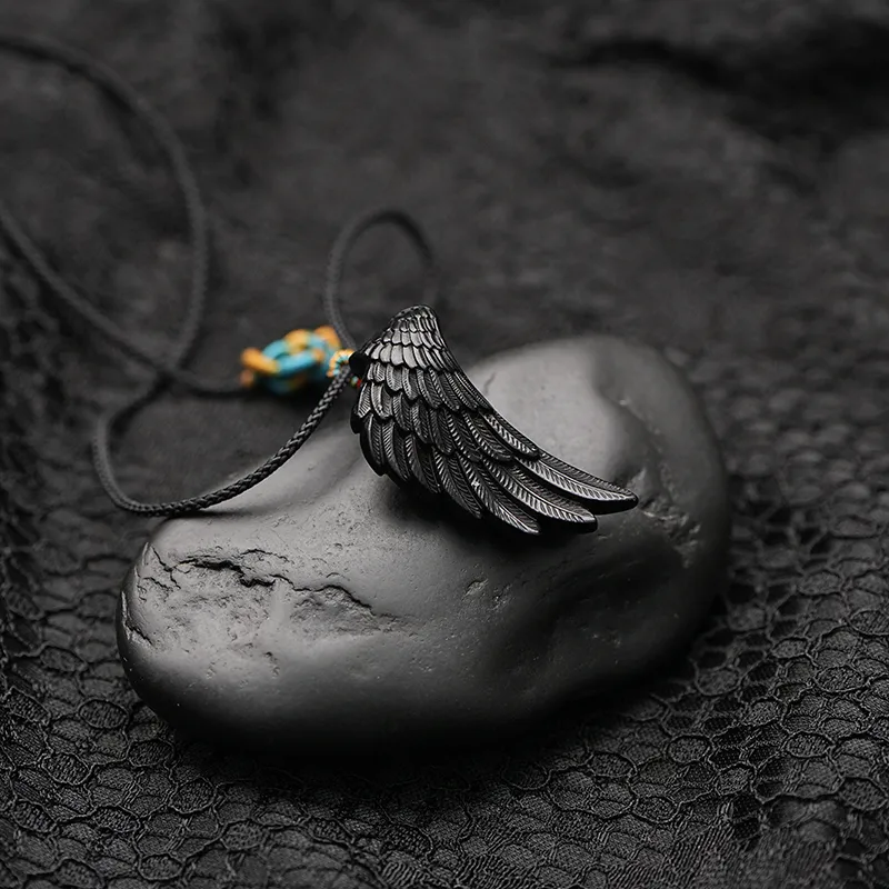FANHAOGANG JADE Inkstone Necklaces Men's-3
