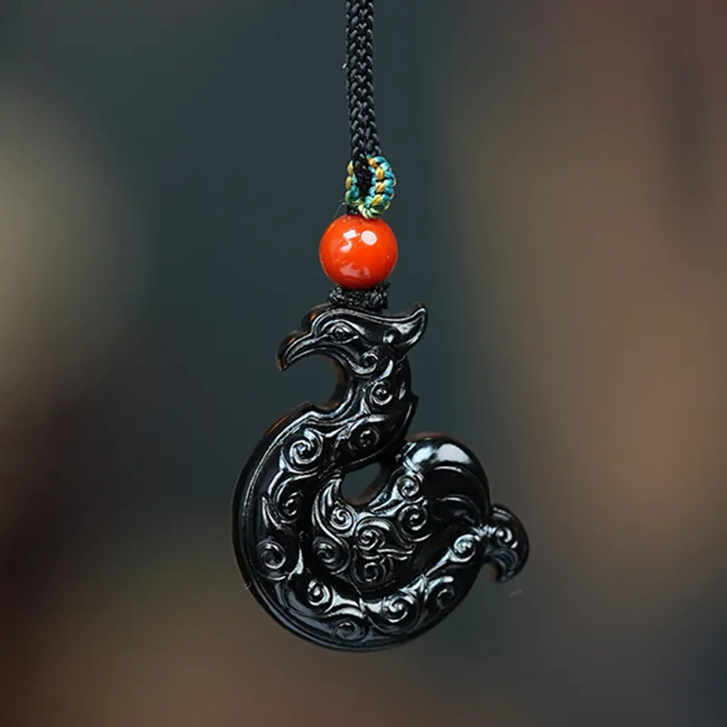 FANHAOGANG JADE Inkstone Necklaces Unisex-1