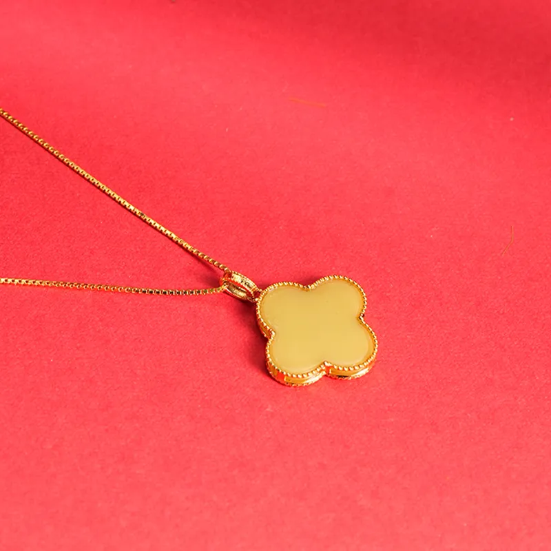 FANHAOGANG JADE Hetian Jade Pendants Yellow Jade Women's-2