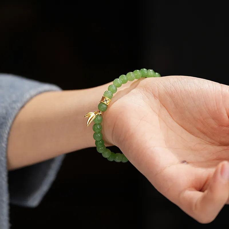 FANHAOGANG JADE Hetian Jade Bracelets Jasper Women's-6