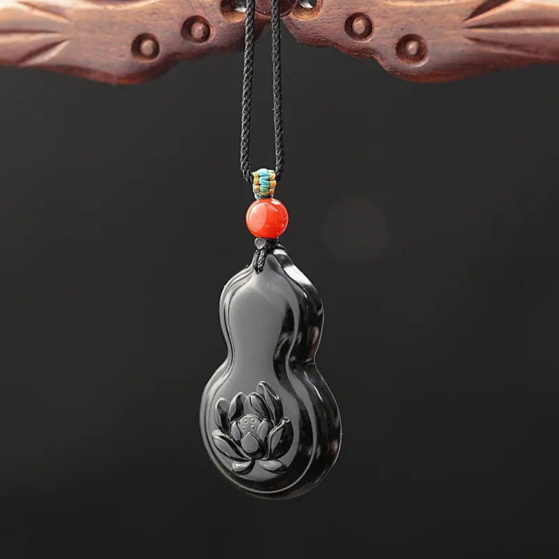 FANHAOGANG JADE Inkstone Necklaces Unisex-2