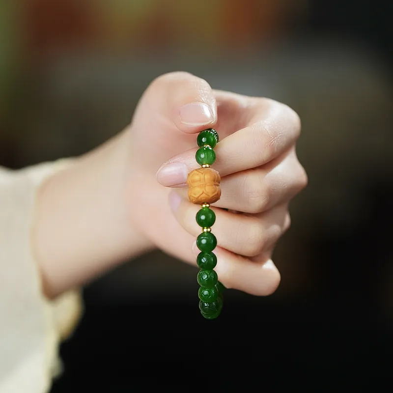 FANHAOGANG JADE Hetian Jade Bracelets Jasper Unisex-3