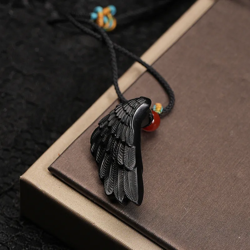 FANHAOGANG JADE Inkstone Necklaces Men's-4