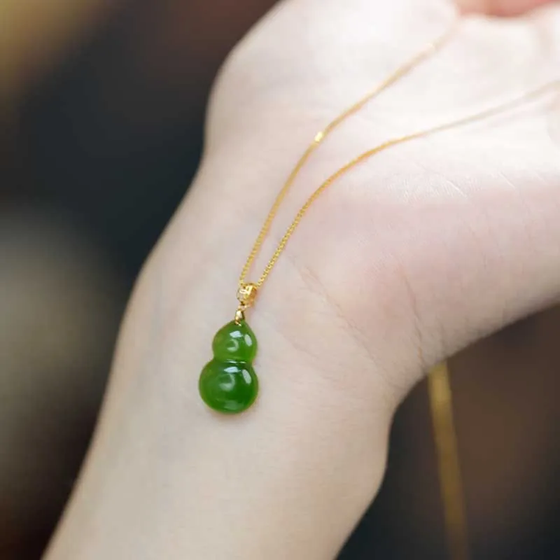 FANHAOGANG JADE Hetian Jade Pendants Jasper Women's-4