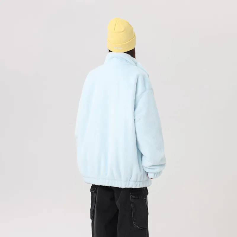 JINBEILE Velvet feel Coat Unisex-11