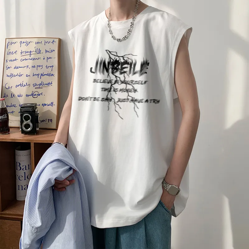 JINBEILE Tank Tops Unisex-12