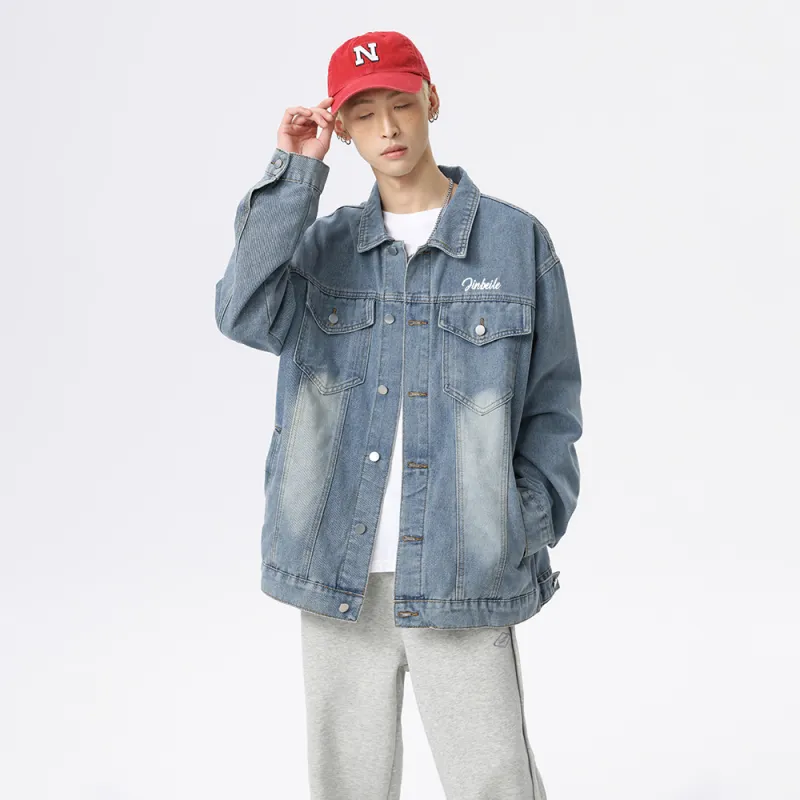 JINBEILE Denim Jackets Unisex-26