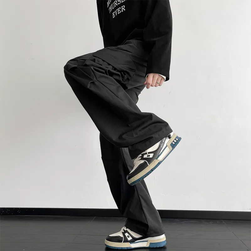 JINBEILE Cargo Pants Unisex-4