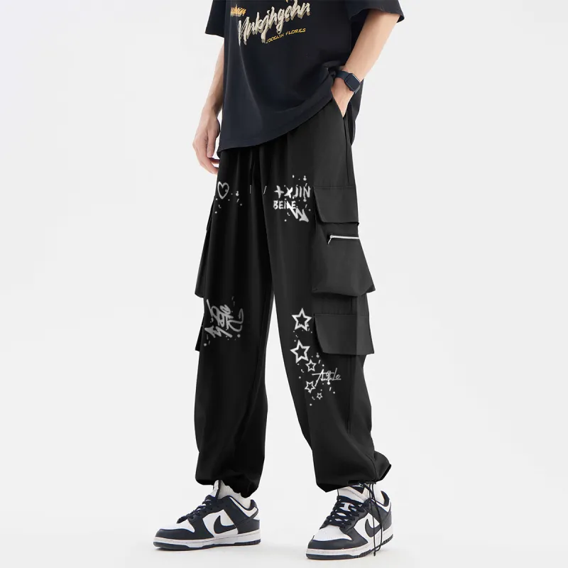 JINBEILE Cargo Pants Unisex-10