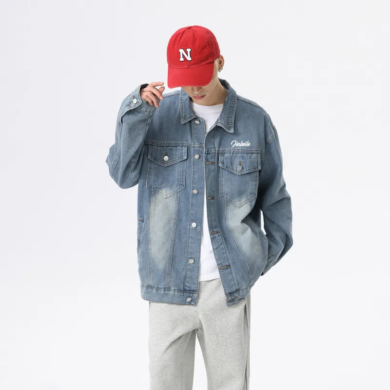 JINBEILE Denim Jackets Unisex-27