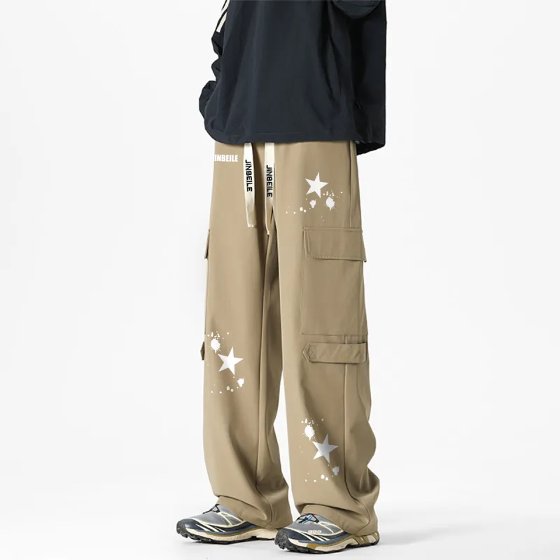 JINBEILE Cargo Pants Unisex-18
