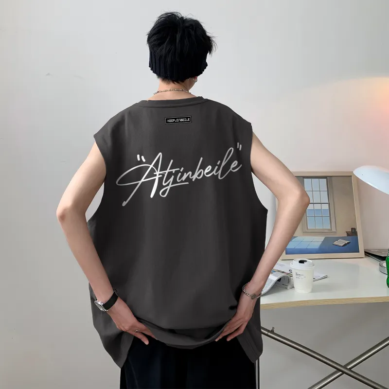 JINBEILE Tank Tops Unisex-9