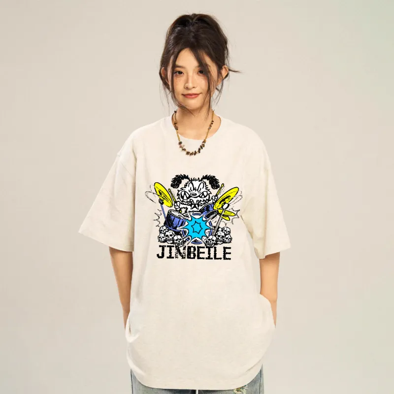 JINBEILE T Shirts Unisex-2
